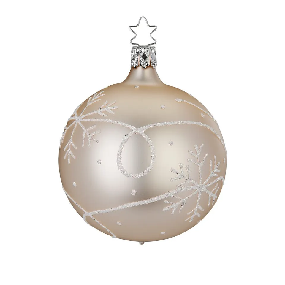 inge-glas-winterzauber-christbaumkugel-8-cm-creme image 1