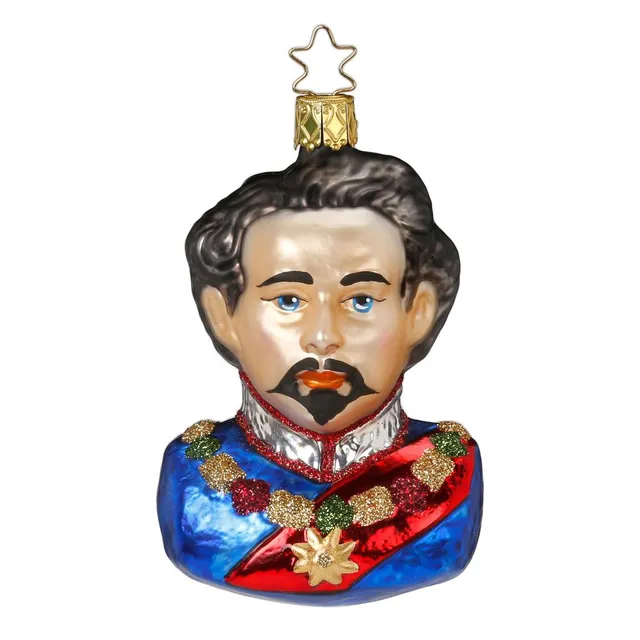 inge-glas-k-nig-ludwig-ii-christbaumschmuck-glasfigur-10-cm image 1