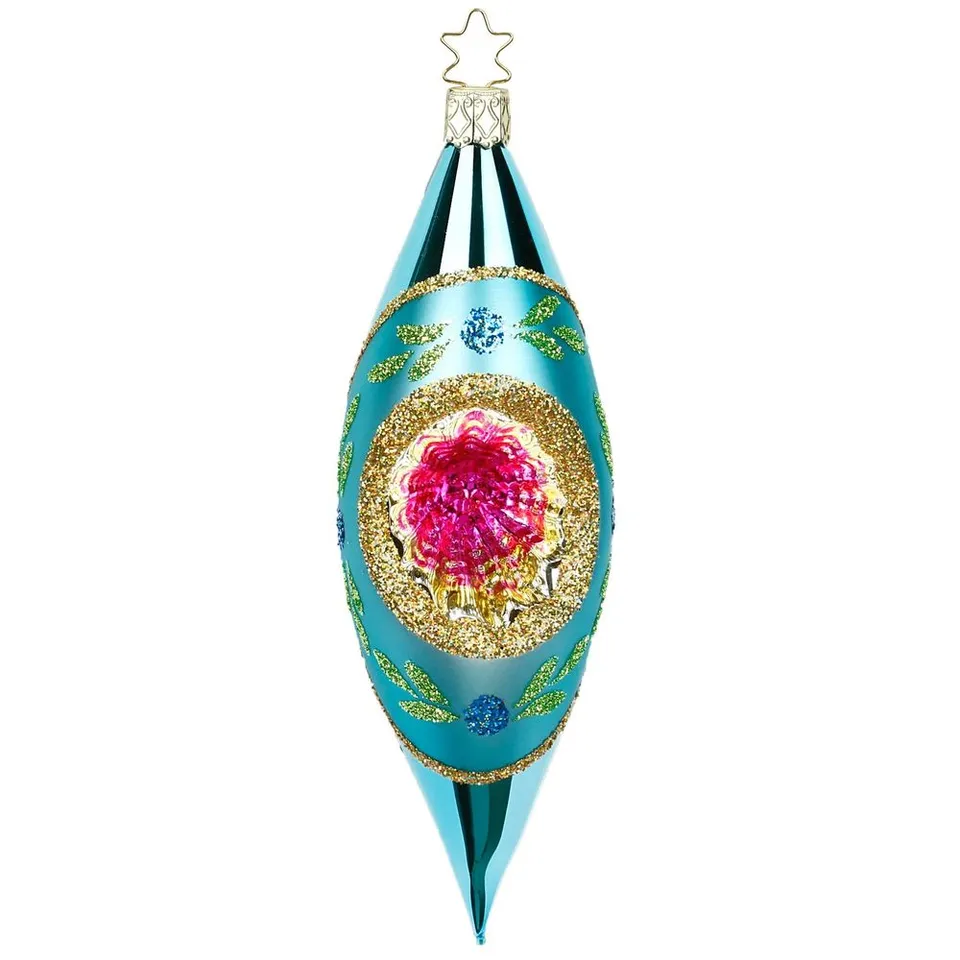 inge-glas-funkelnder-reflex-christbaumschmuck-t-rkis-15-cm image 1