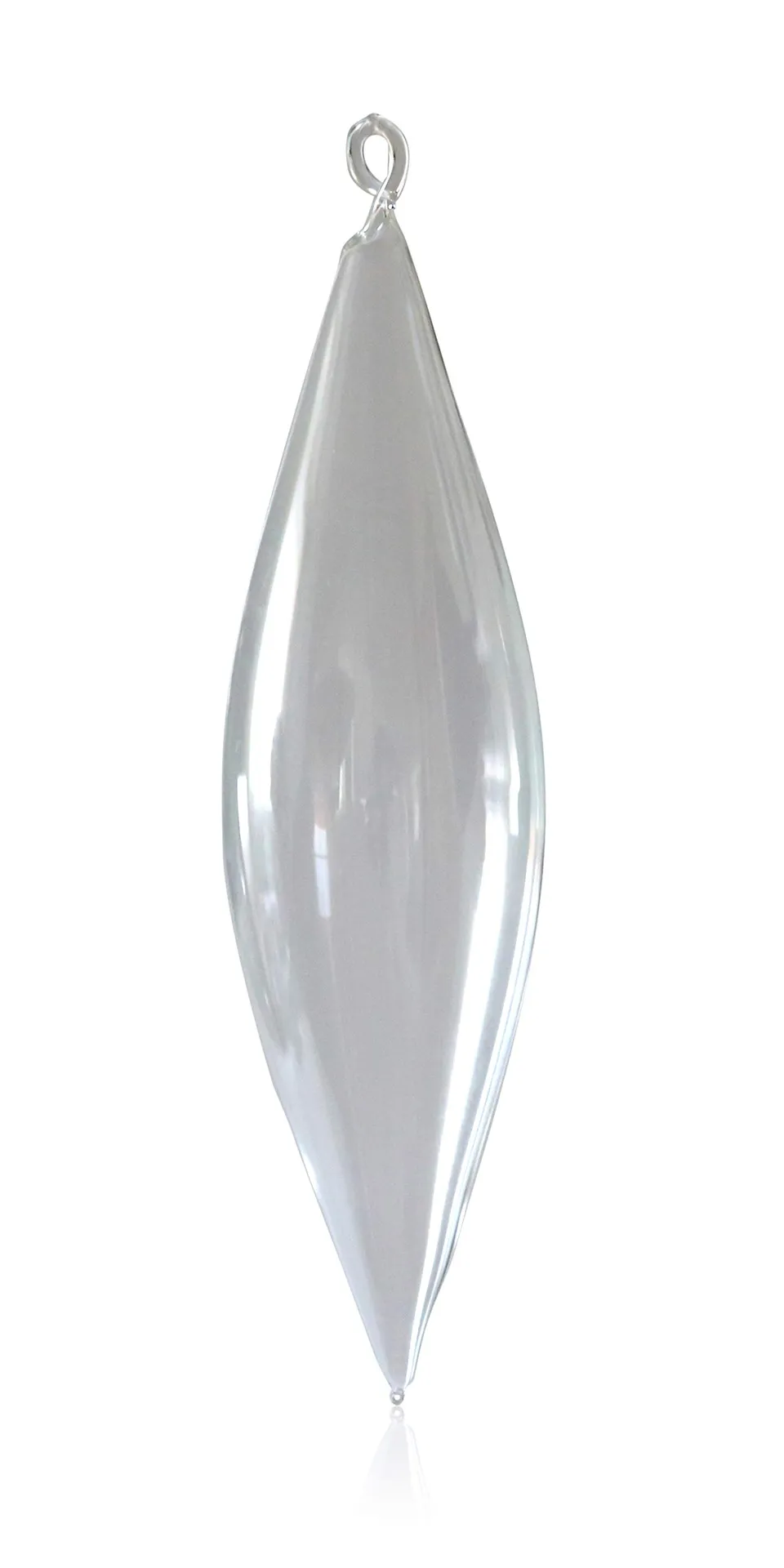 lauschaer-glas-christbaumschmuck-oliven-klarglas-mit-se-4-st-ck image 1