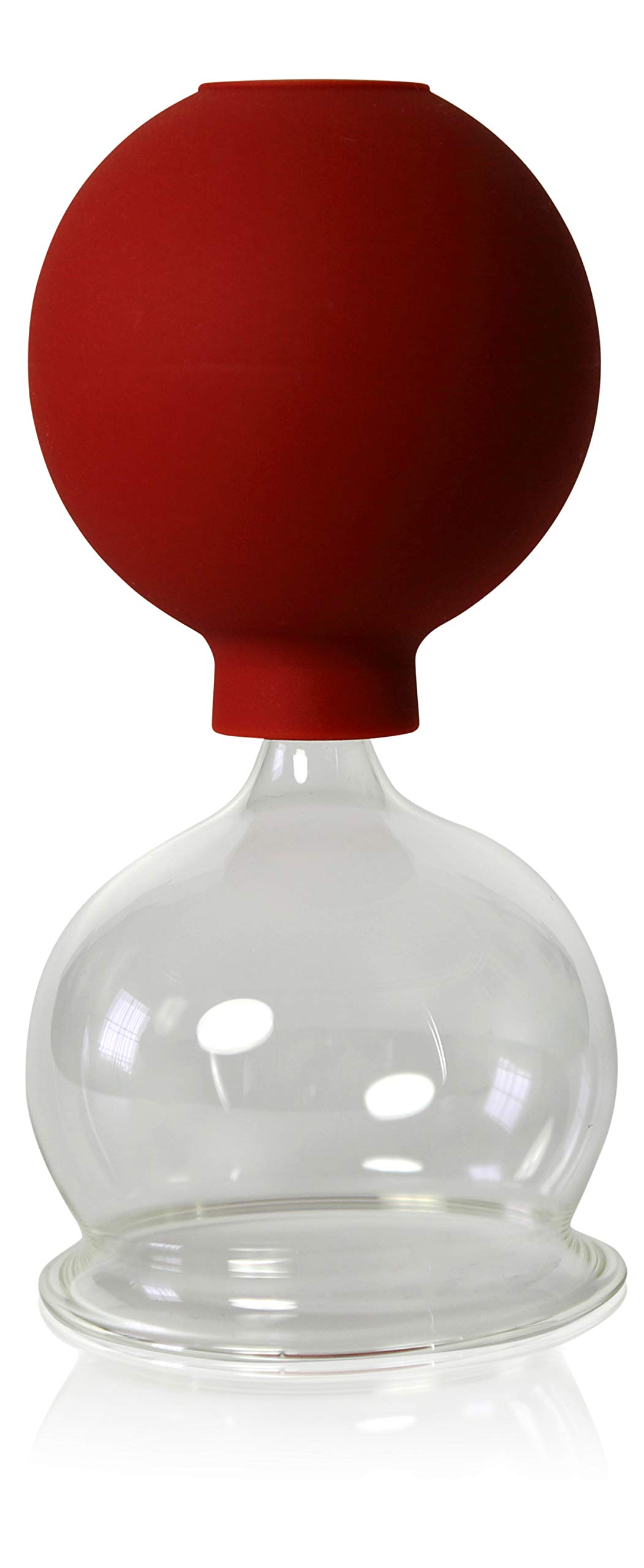 lauschaer-glas-schr-pfglas-mit-saugball-65mm-feuerlos-mundgeblasen image 1
