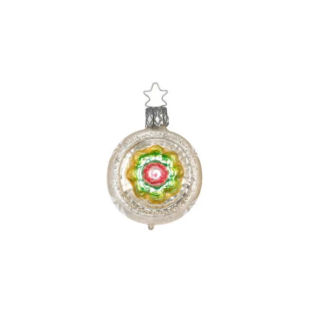 inge-glas-blumenreflex-glaskugel-5-5-cm-gr-n-pink-gold image 1