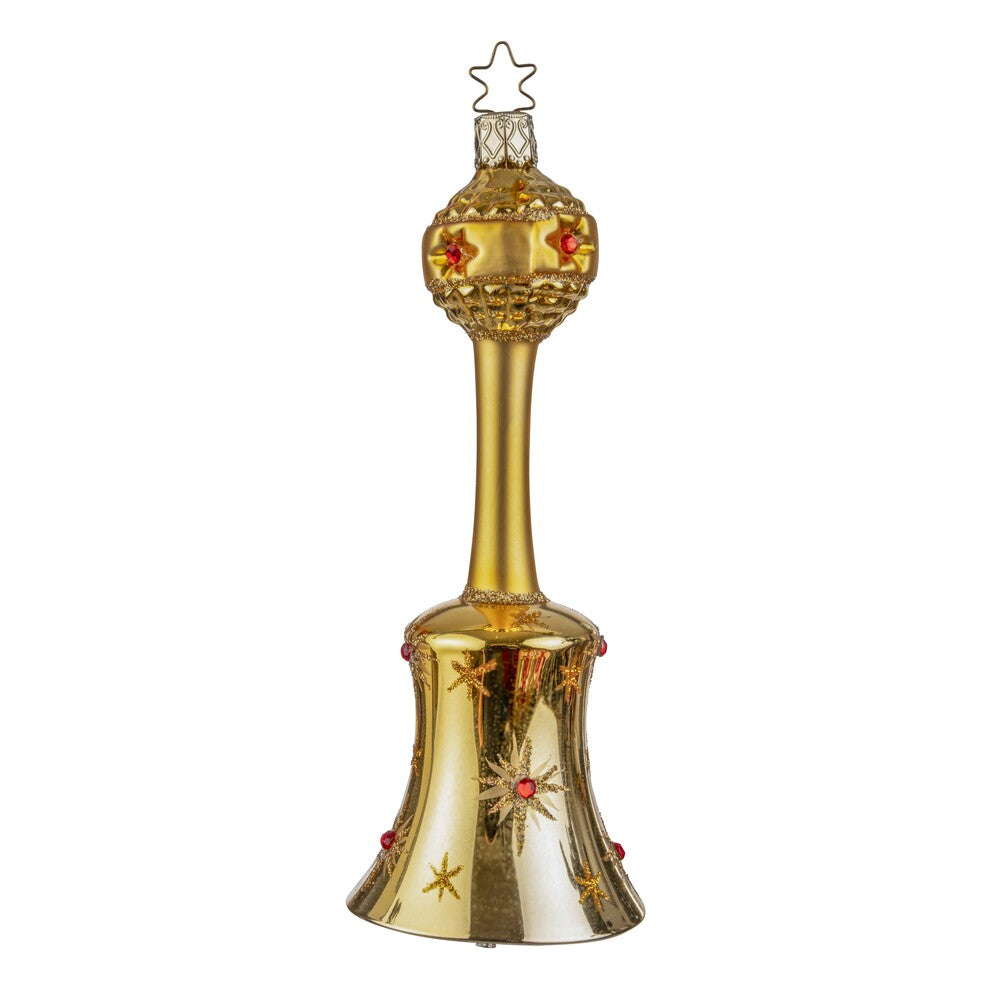 inge-glas-funkelnde-glocke-glasglocke-16-cm-gold image 1