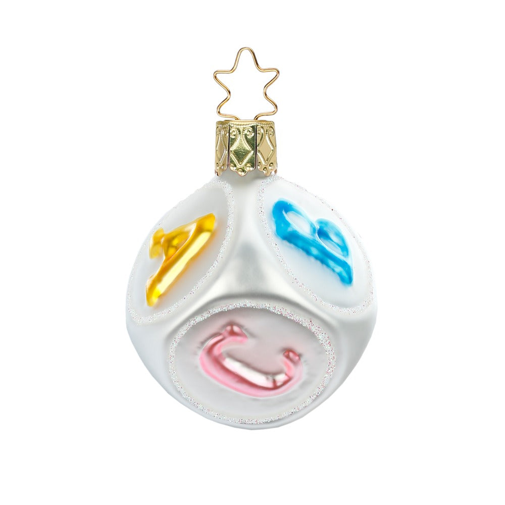 inge-glas-abc-w-rfel-christbaumschmuck-wei-6-cm image 1