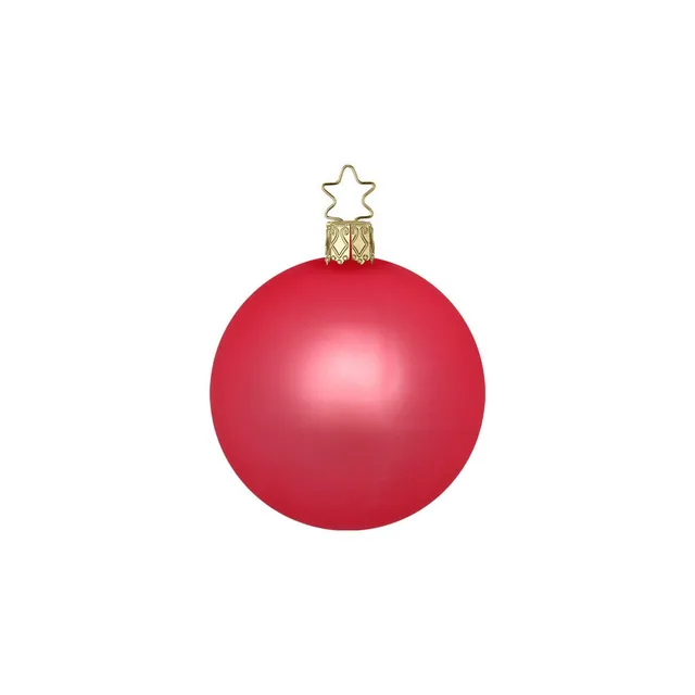 inge-glas-kugel-pfingstrose-matt-christbaumkugel-10-cm image 1