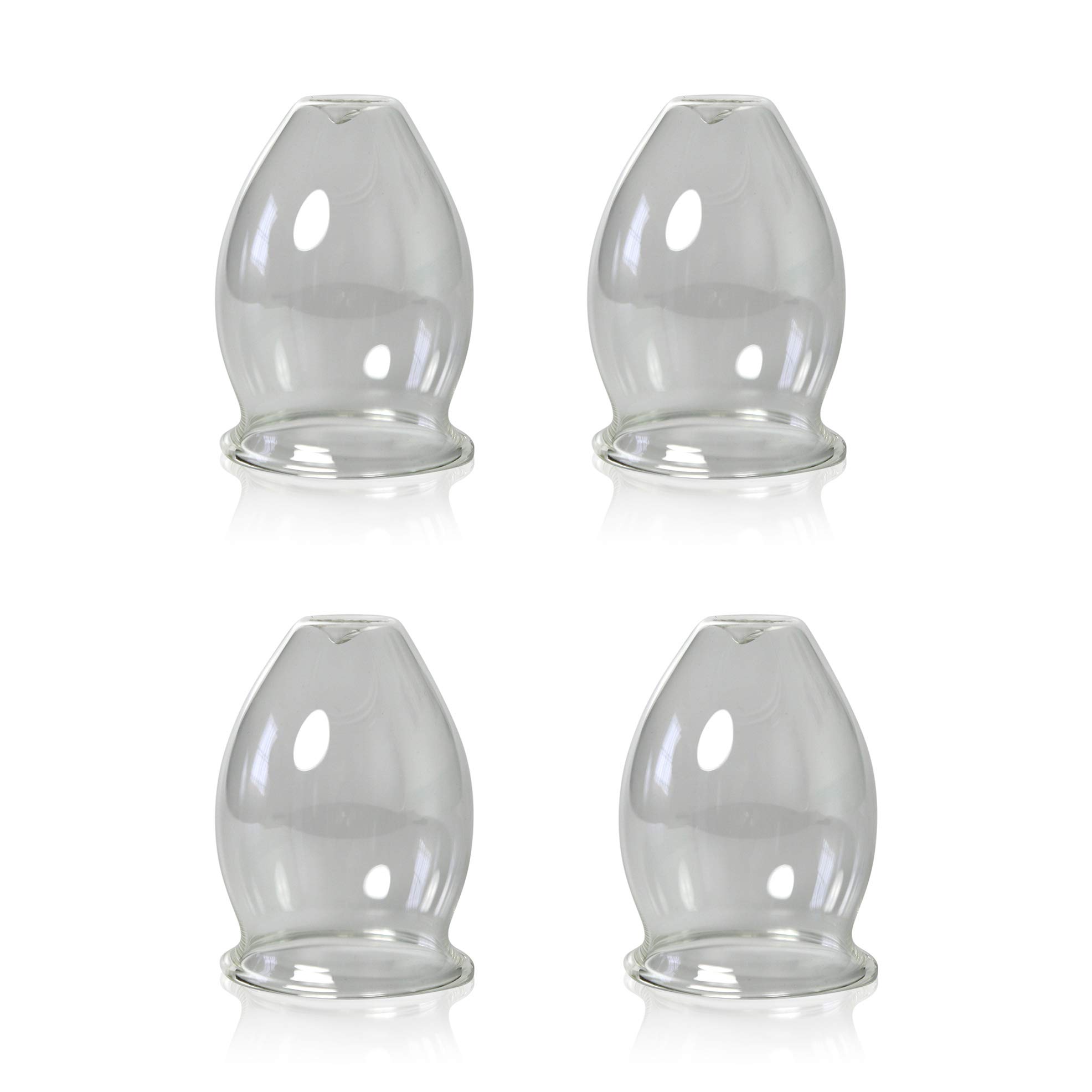 lauschaer-glas-feuer-schr-pfgl-ser-4er-set-kugel-ca-45-mm-mundgeblasen image 1
