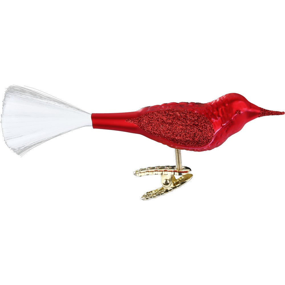 inge-glas-vogel-christbaumschmuck-10-cm-rot-matt image 1