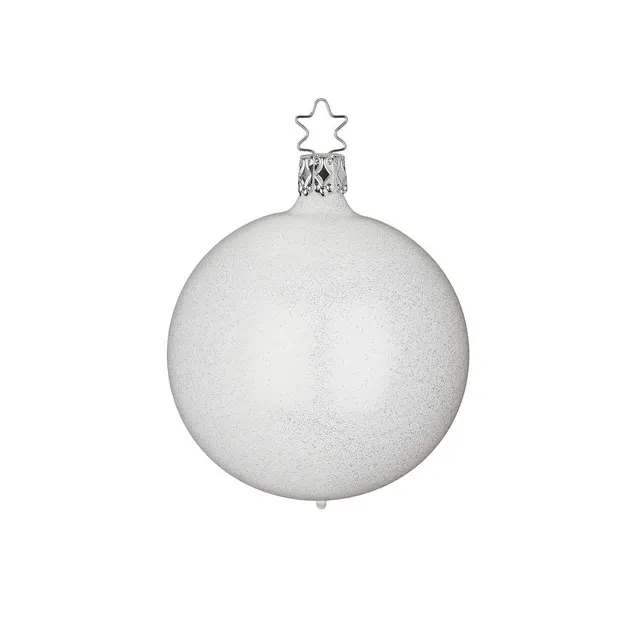 inge-glas-schneeschimmer-glas-christbaumkugel-6-cm image 1
