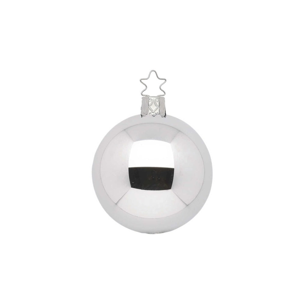 inge-glas-kugeln-christbaumkugel-10-cm-silber-glanz image 2