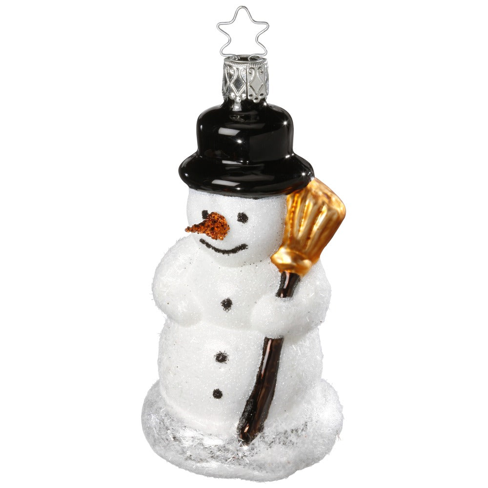 inge-glas-kecke-karottennase-10-5-cm-schneemann-glasanh-nger image 1