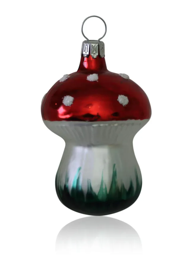 lauschaer-glas-fliegenpilz-klein-christbaumschmuck-mundgeblasen image 1