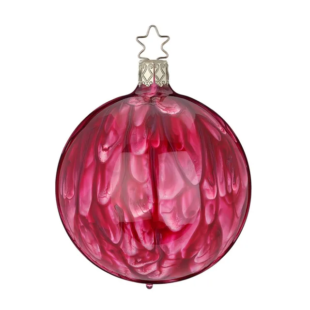 inge-glas-manufaktur-farbsymphonie-christbaumkugel-8-cm-rot image 1