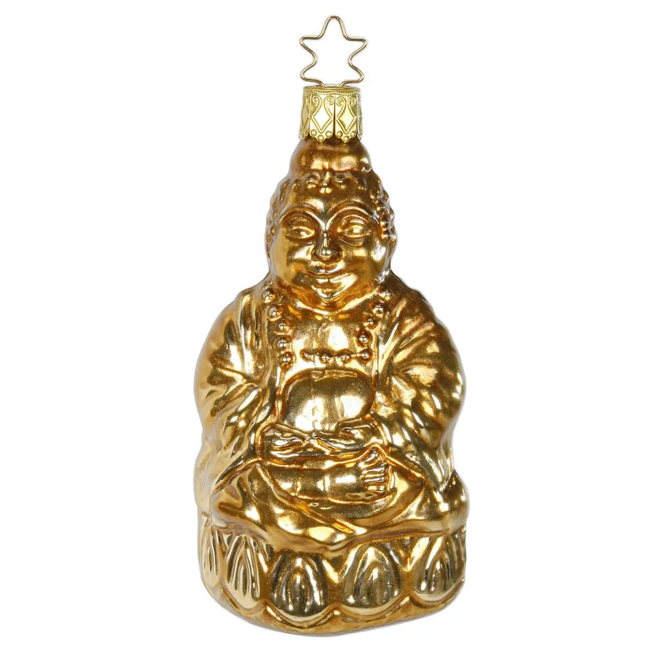 inge-glas-buddha-glasfigur-10-5-cm-gold image 1