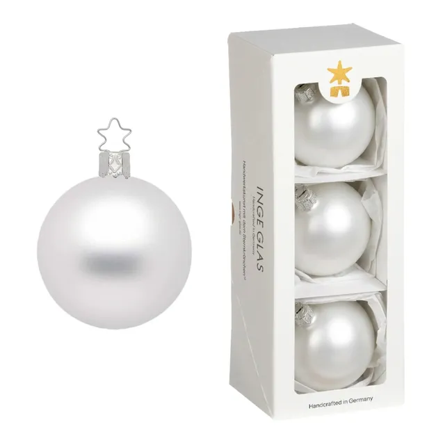 inge-glas-kugeln-wei-matt-8-cm-christbaumkugeln-aus-glas image 1