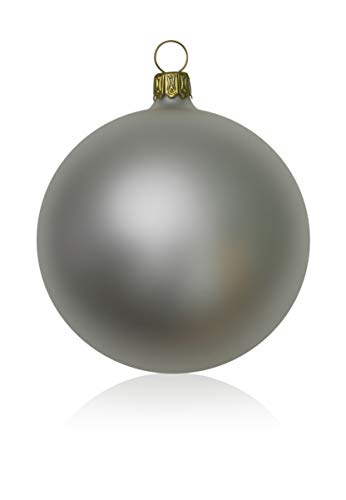 lauschaer-glas-christbaumkugeln-wei-matt-5-st-ck-5-cm image 7