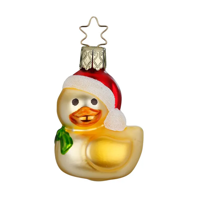inge-glas-weihnachtsentchen-glas-baumschmuck-gelb-6-cm image 1