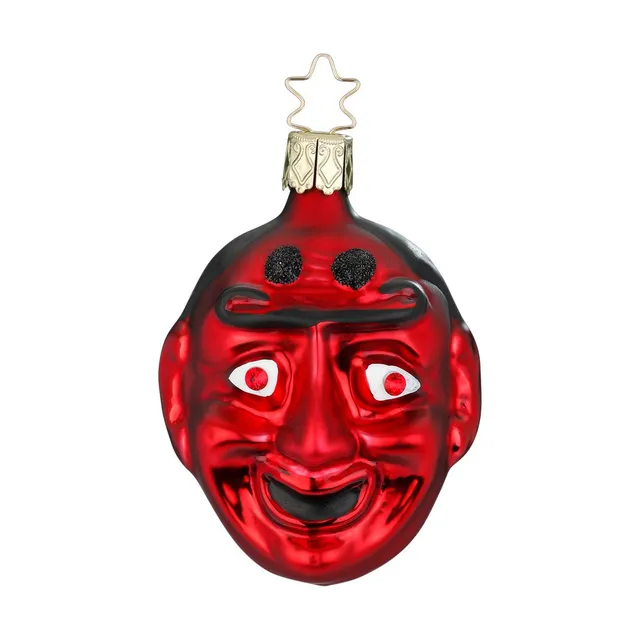 inge-glas-teufelskopf-glasfigur-7-5-cm-weihnachtsbaumschmuck image 1