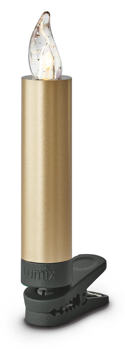 krinner-lumix-basic-mini-gold-led-kerzenset-10er-mit-fernbedienung image 5