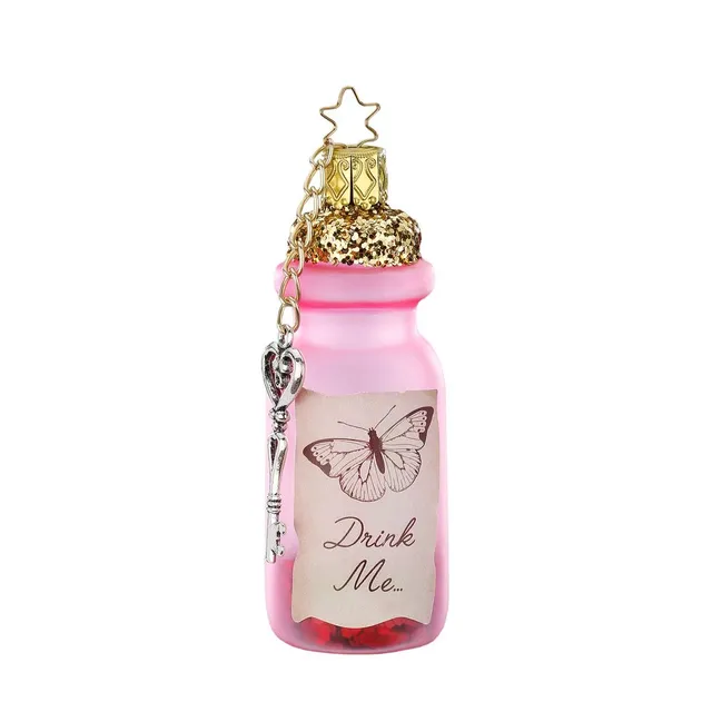 inge-glas-trink-mich-glas-baumschmuck-figur-9-cm-rosa image 1