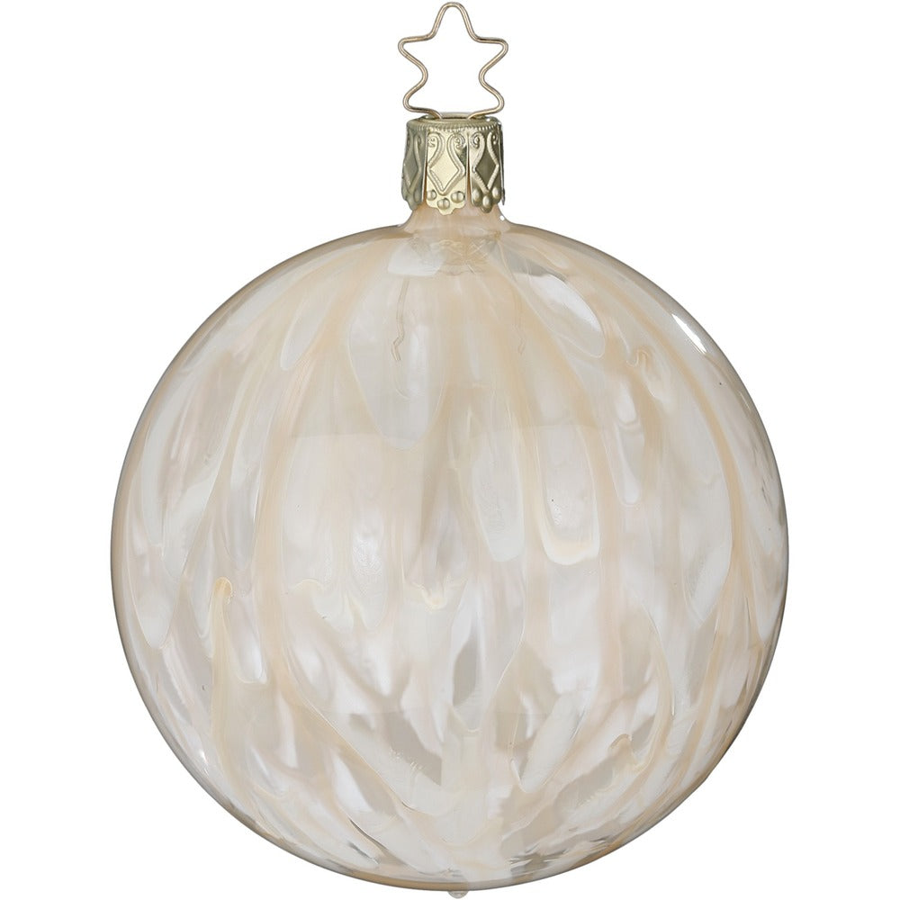 inge-glas-farbsymphonie-christbaumkugel-creme-beige-10-cm image 1