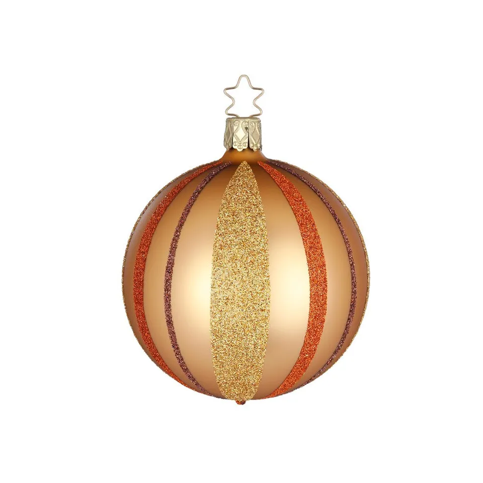 inge-glas-festliche-streifen-6-cm-glas-christbaumkugel image 1
