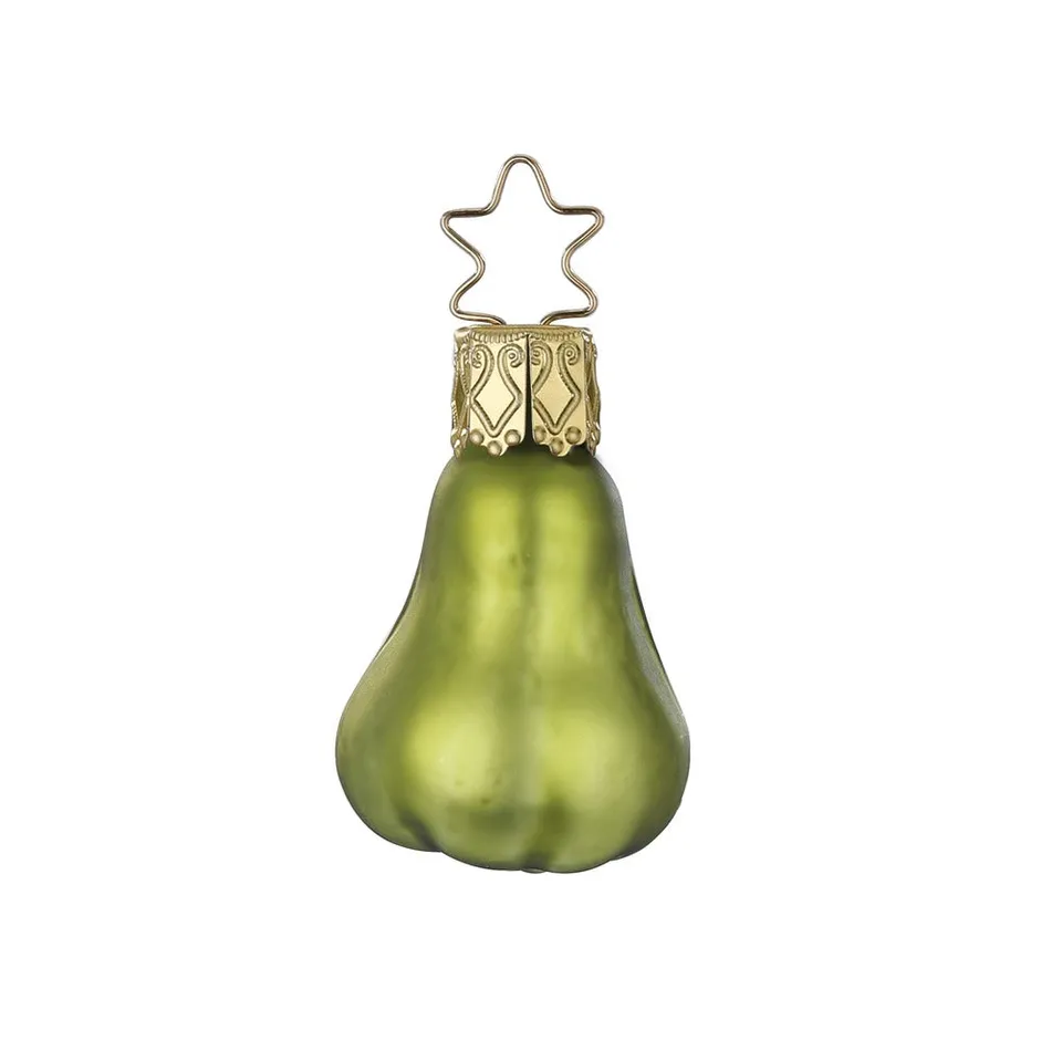 inge-glas-mini-birne-christbaumanh-nger-4-5-cm-gr-n image 1