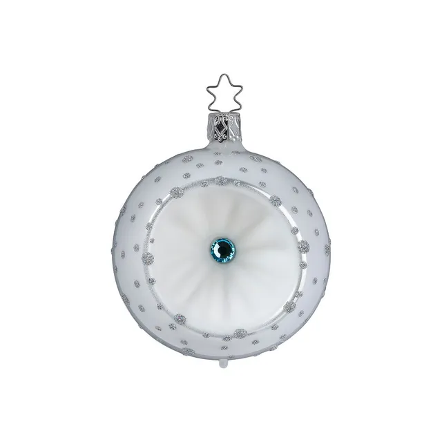 inge-glas-schneekristall-christbaumschmuck-glas-8-cm image 1