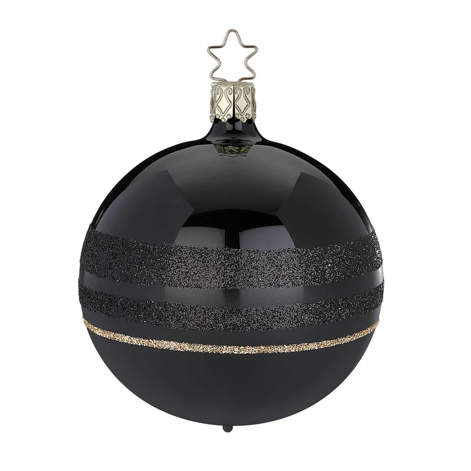 inge-glas-goldener-schimmer-christbaumkugel-8-cm image 1