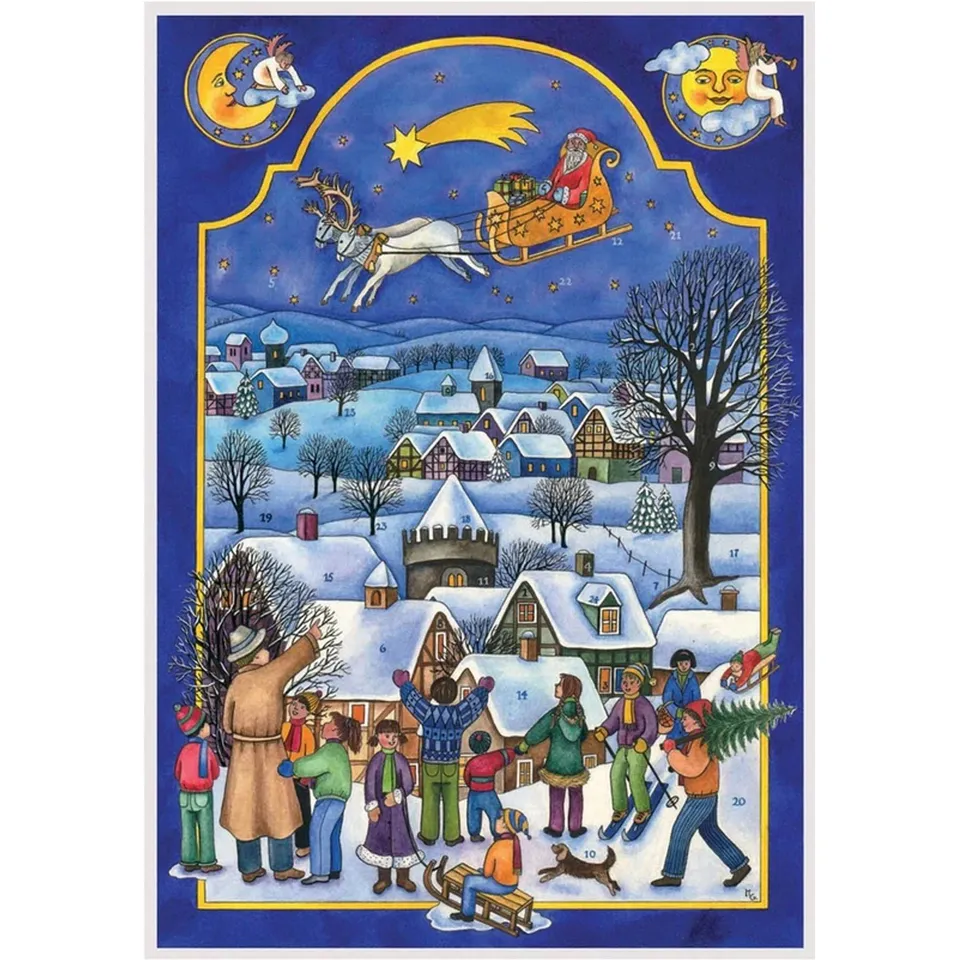 sellmer-verlag-adventskalender-a4-nikolaus-kommt-f-r-kinder image 1