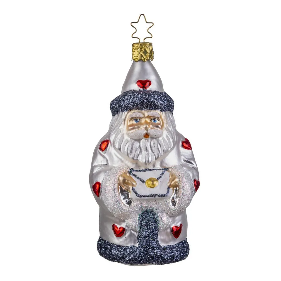 inge-glas-verliebter-santa-glasfigur-anh-nger-12-cm-wei image 1