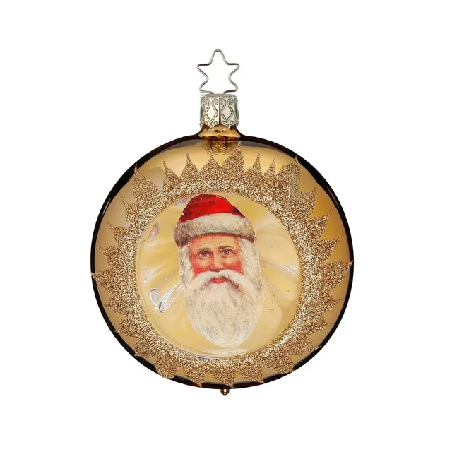 inge-glas-pr-chtiger-weihnachtsmann-figur-8-cm-gold image 1
