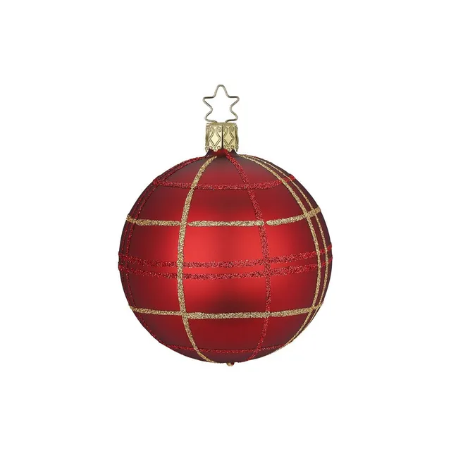 inge-glas-klassisches-karo-christbaumkugel-glaskugel-6-cm image 1