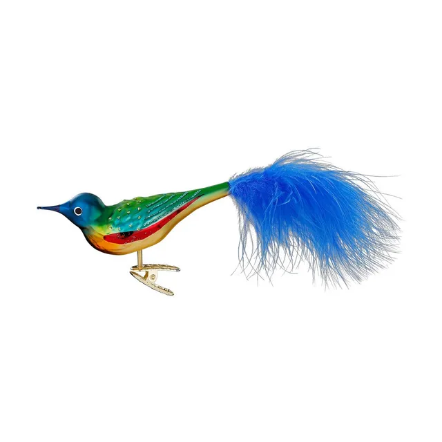 inge-glas-paradiesschn-pper-glas-vogel-anh-nger-11-cm image 1