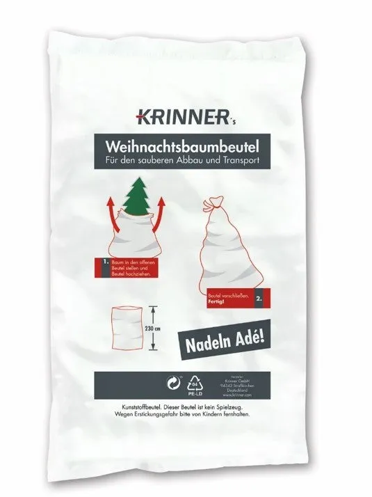 krinner-weihnachtsbaum-beutel-transport-und-entsorgungsbeutel-f-r-tannenb-ume image 1
