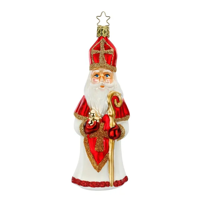 inge-glas-goldene-pfel-glasornament-15-cm-gold image 1