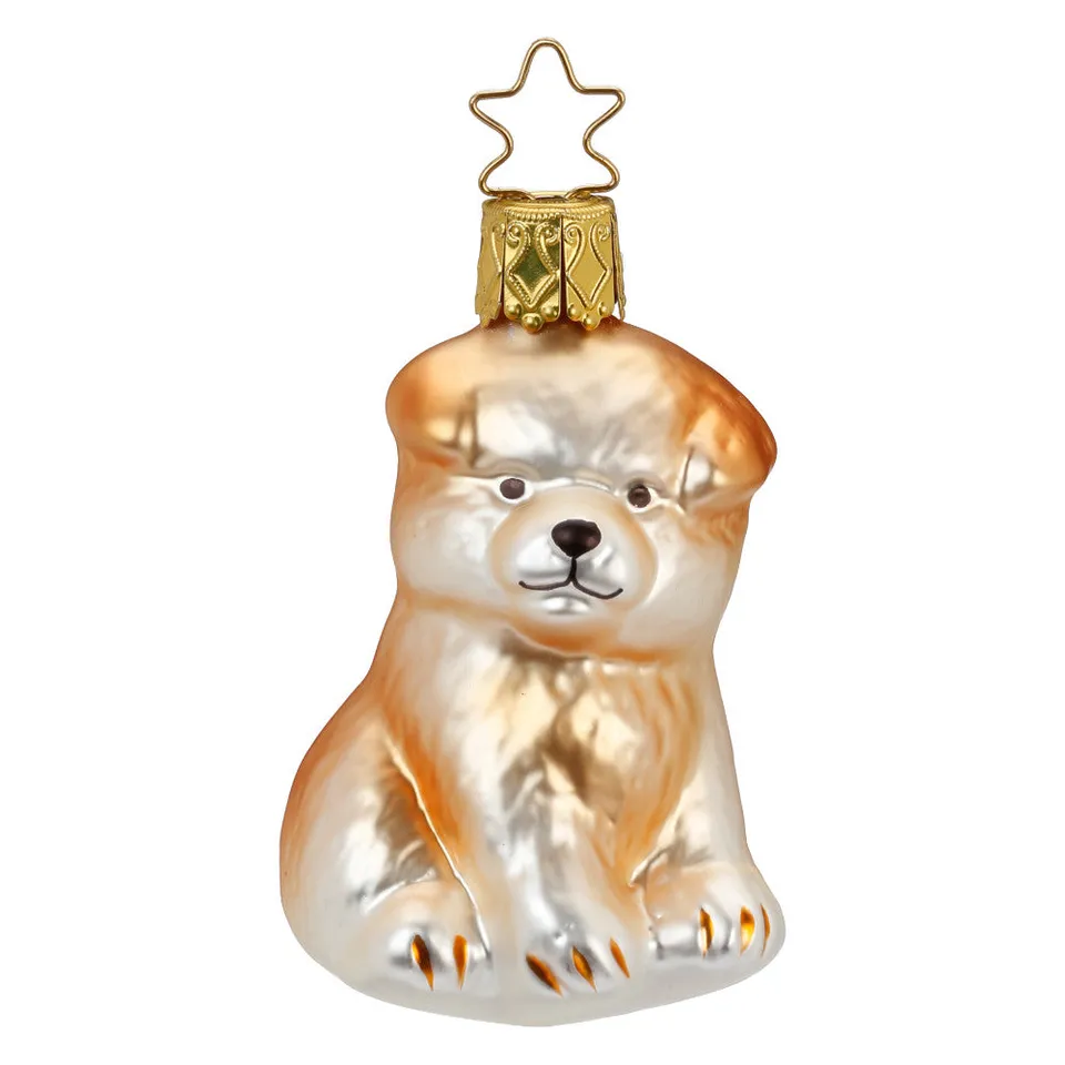 inge-glas-wilma-welpe-7-cm-glasfigur-hund-creme image 1