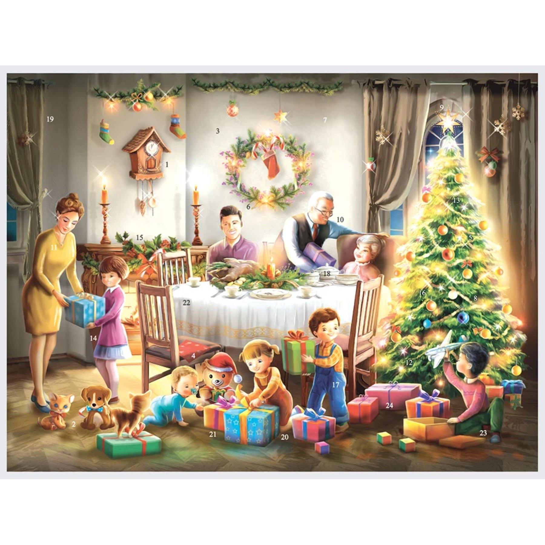sellmer-verlag-adventskalender-heute-ist-bescherung-gro-format-querformat-gesche image 1