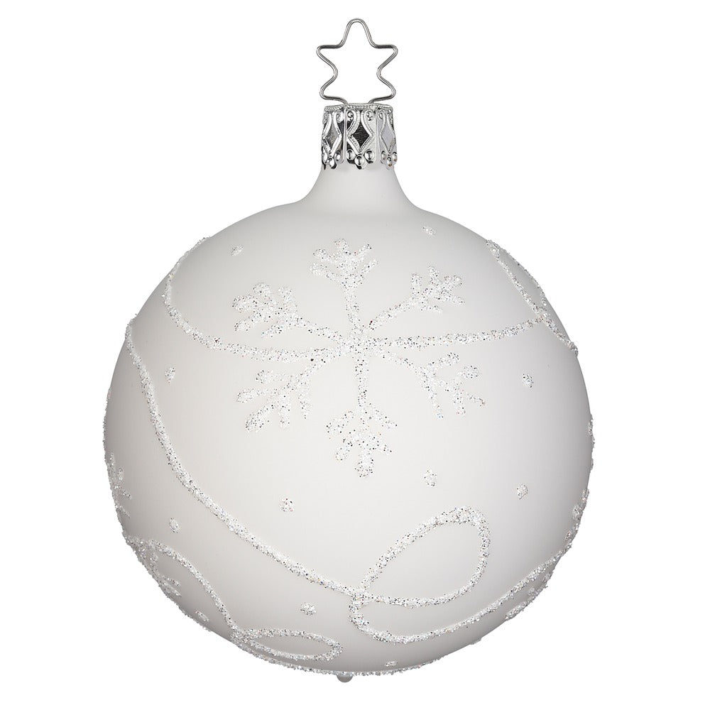 inge-glas-winterzauber-christbaumkugel-10-cm-glasklar-manufaktur-weihnachtskugel image 1