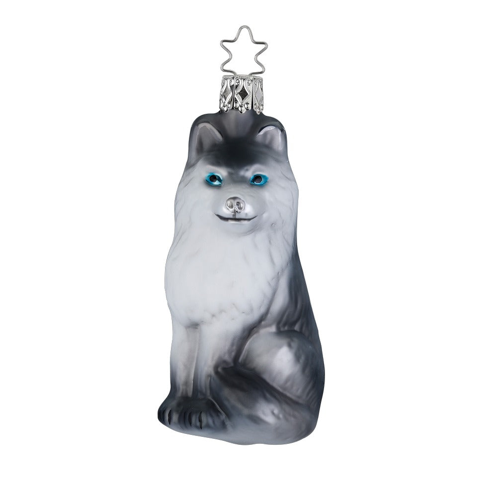 inge-glas-husky-glasfigur-hund-10-5-cm-grau image 1