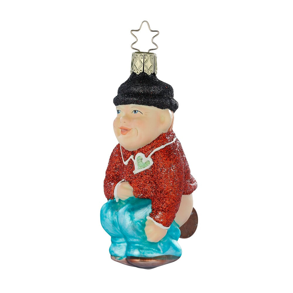 inge-glas-geldschei-erle-glas-figur-10-cm-orange image 1