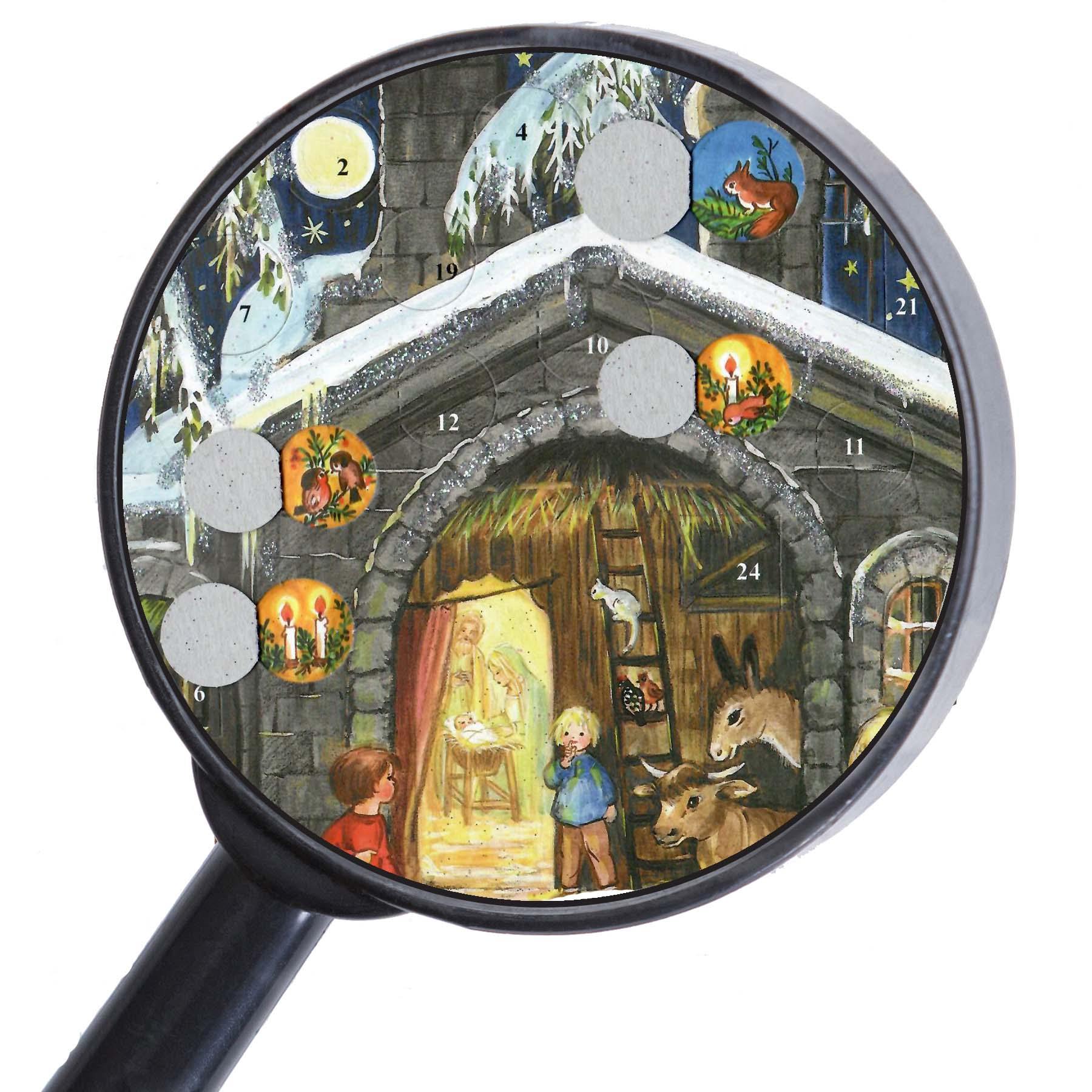 sellmer-verlag-adventskalender-a4-am-stall-christlich image 4
