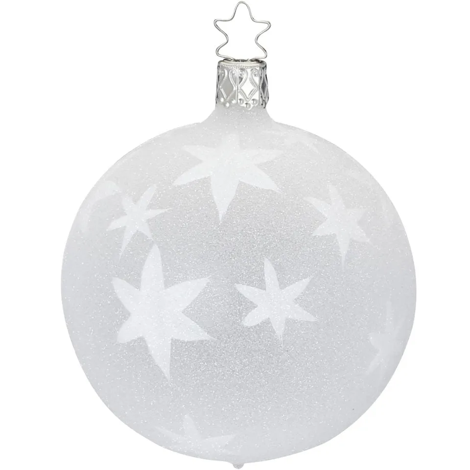 inge-glas-sterne-glasklare-christbaumkugel-10-cm image 1