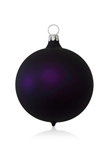 lauschaer-glas-christbaumkugeln-lila-matt-3-st-ck-d-8cm image 7