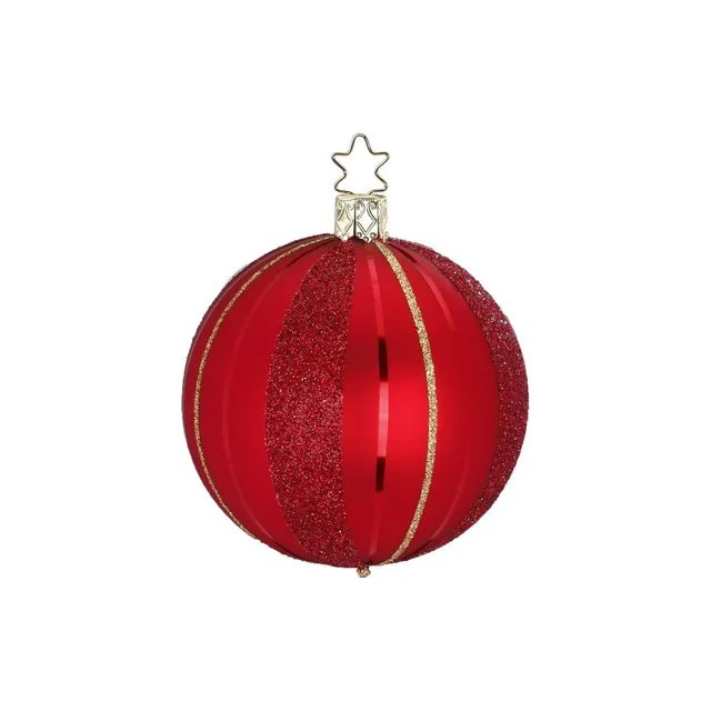 inge-glas-traditionelle-streifen-christbaumkugel-6-cm image 1