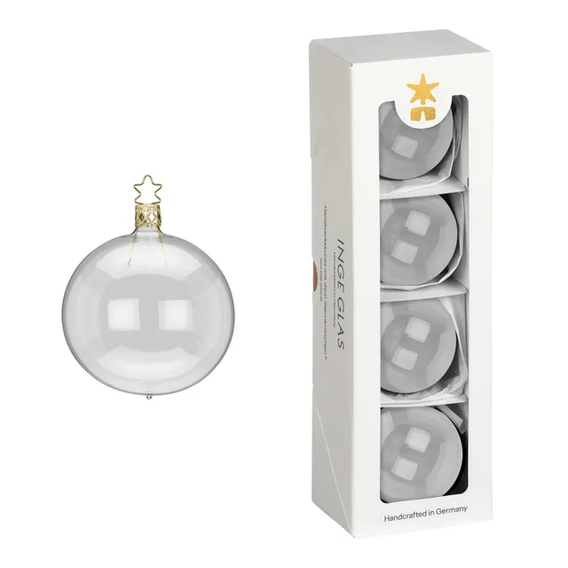 inge-glas-manufaktur-kugeln-glasklar-glas-christbaumkugeln-6-cm image 1