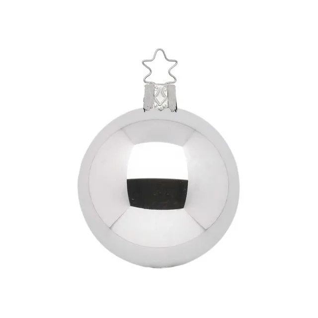 inge-glas-kugel-silber-glanz-12-cm-glas-baumkugel image 1