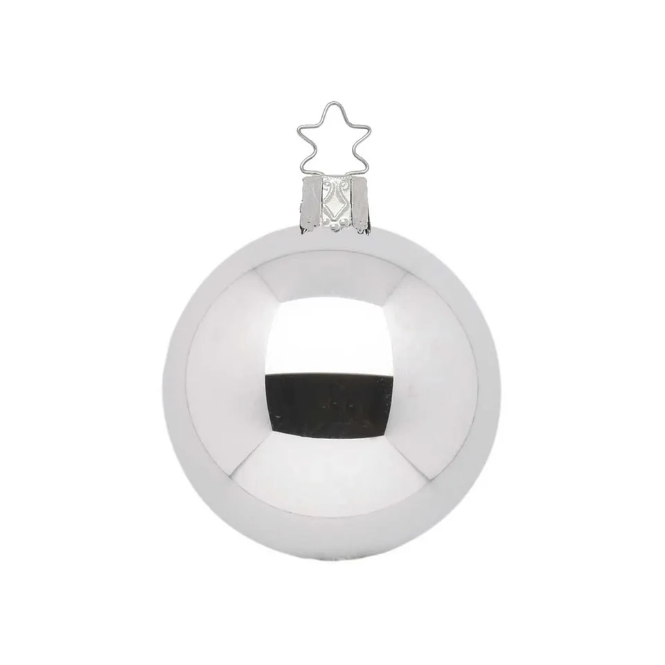 inge-glas-kugel-silber-glanz-12-cm-glas-baumkugel image 1
