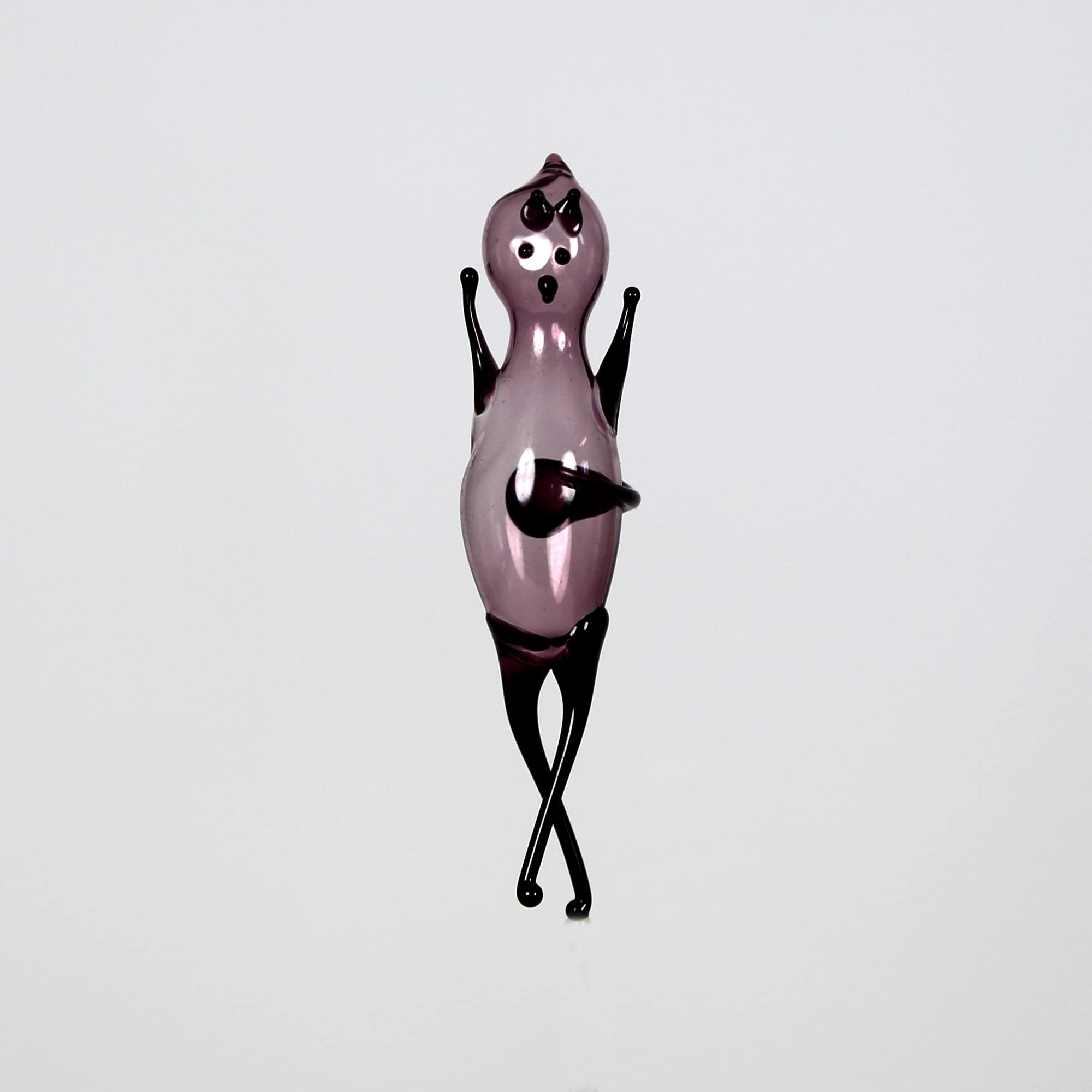 lauschaer-glas-flaschenteufel-wasserteufel-wassertanzer-violett-mundgeblasen-han image 1