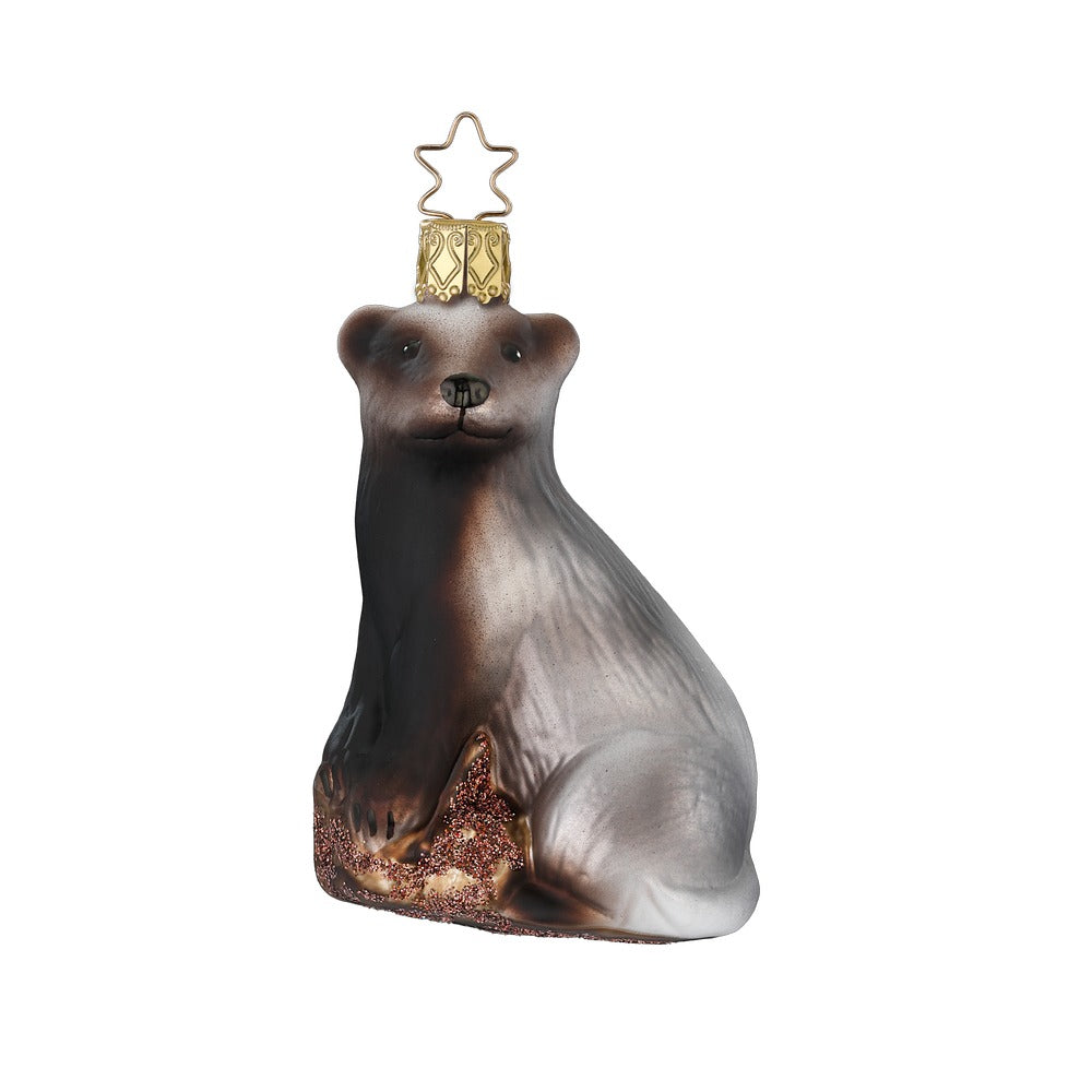 inge-glas-dachs-glasfigur-christbaumanh-nger-9-cm image 1