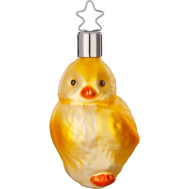 inge-glas-kleines-k-ken-glas-vogel-figur-7-cm-gelb image 1